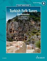 Turkish and Middle Eastern Folk Tunes for Recorder, 60 Traditional Pieces. recorder.