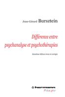 Différence entre psychanalyse et psychothérapies