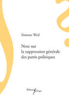 NOTE SUR LA SUPPRESSION GENERALE DES PARTIS POLITIQUES