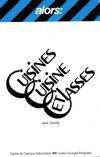 Cuisine, cuisines et classes, - TRADUIT DE L'ANGLAIS