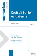 Droit de l'Union européenne - 1ère édition, Mémentos