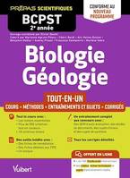 Biologie-Géologie BCPST 2e année - Tout-en-un - Conforme au nouveau programme, Cours - Schémas-bilan - Méthodes et observations - Entraînement complet et sujets de concours corrigés