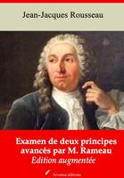 Examen de deux principes avancés par M. Rameau – suivi d'annexes, Nouvelle édition 2019