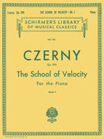 School Of Velocity Op.299 Book 1