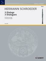 Three Dialogues, oboe and organ.