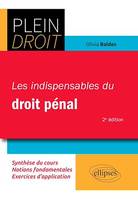 Les indispensables du droit pénal, A jour au 1er décembre 2023