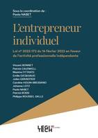 L'entrepreneur individuel, Loi n° 2022-172 du 14 février 2022 en faveur de l'activité professionnelle indépendante