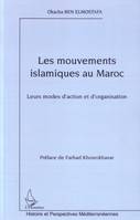 Les mouvements islamistes au Maroc, Leurs modes d'action et d'organisation