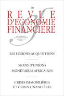 Les fusions-acquisitions - 50 ans d'unions monétaires africaines, N° 110 - juin 2013.