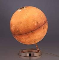 Livres Sciences et Techniques Astronomie Globe Physique  de Mars Pied polycarbonate Globes