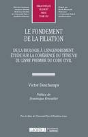 Le fondement de la filiation, De la biologie à l'engendrement, étude sur la cohérence du titre vii du livre premier du code civil