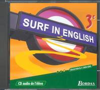 SURF IN ENGLISH 3EME CD AUDIO ELEVE