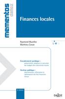 Finances locales - 6e éd., Mémentos