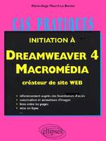 Initiation à Dreamweaver 4, créateur de site Web