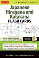 Japanese Hiragana and Katakana Flash Cards Kit - 1 CD-Audio