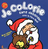 Je colorie sans déborder avec le Père Noël