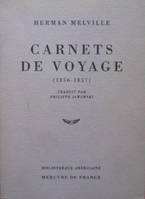 Carnets de voyage, (1856-1857)