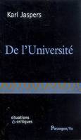 De l'université