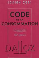 Code de la consommation 2011 commenté