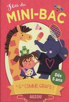 Jeu du mini-bac