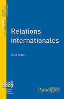 Relations internationales, 2008-2009