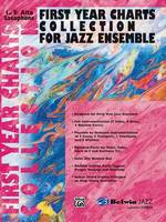 First Year Charts Collection for Jazz Ensemble, Eb Alto Saxophone 1