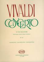 Concerto in sol maggiore per violino e pianoforte, per violino, archi e basso continuo RV 310 (F. I. 173, P.V. 96)