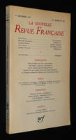 La Nouvelle revue française (15e année n°168, 1er décembre 1966)