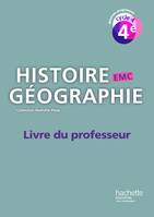 Histoire-Géographie-EMC cycle 4 / 4e - Livre du professeur - éd. 2016