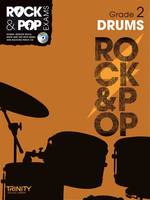 Rock & Pop Exams: Drums Grade 2-CD, Drum Teaching Material