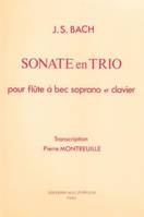 Sonate En Trio