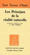 Les principes de la réalité naturelle