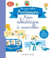 Mes petits ateliers Montessori - Mon abécédaire à assembler