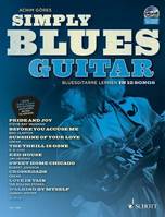 Simply Blues Guitar, Bluesgitarre lernen in 12 Songs. guitar / E-guitar.