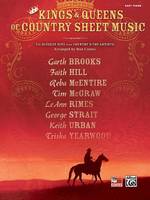 Kings & Queens of Country Sheet Music, The Biggest Hits from Country's Top Artists