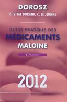 Guide pratique des médicaments / 2012