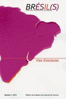 Brésil(s). Sciences humaines et sociales, n° 1/2012, Vies d'esclaves