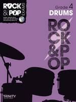 Rock & Pop Exams: Drums Grade 4-CD, Drum Teaching Material