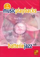 Music Playbacks CD : Batterie Jazz, Backing Tracks