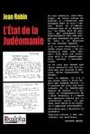 L'etat de la judeomanie, en France et dans le monde