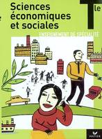 SES Tle Spécialité - Livre de l'élève, éd. 2003, enseignement de spécialité