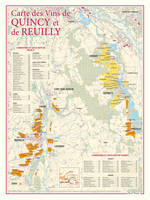 Carte des vins de Quincy et de Reuilly