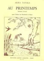 Au Printemps - Romance d'avril, Violon ou hautbois et piano