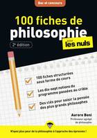 100 fiches de philosophie pour les nuls