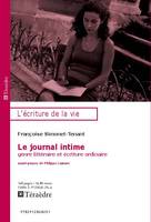 Le journal intime, Genre littéraire et écriture ordinaire