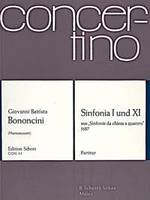 Sinfonia I and XI, from 