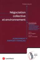 negociation collective et environnement, Agreement, rapport français