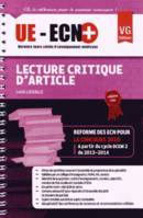 Lecture critique d'article