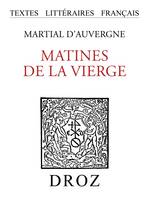 Matines de la Vierge