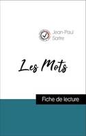 Analyse de l'œuvre : Les Mots (résumé et fiche de lecture plébiscités par les enseignants sur fichedelecture.fr)